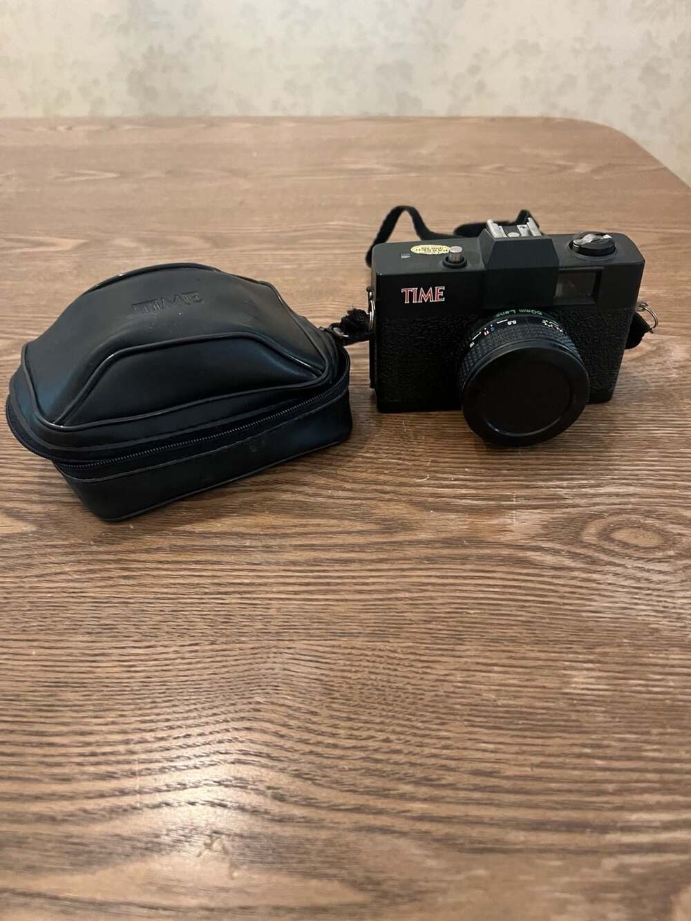 Time 35mm Film Camera with Lavec 50mm Optical Glass Lens and Case